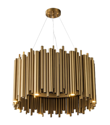 Caterina-Unique Stainless Steel Round Chandelier For Hotels